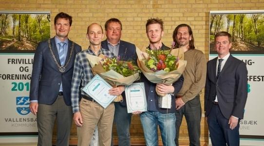Henrik Rasmussen, Morten Schou Jørgensen og fire prisvindere